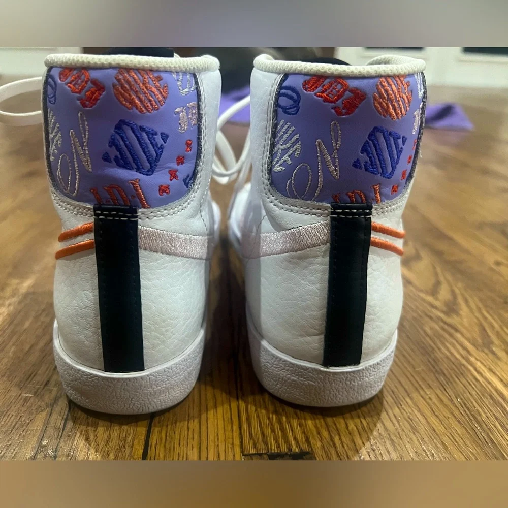 Nike Blazer Mid 77 SE GS White Magic Ember DJ0265-100 Size 6 youth 7.5 women